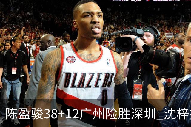 陈盈骏38+12广州险胜深圳 沈梓捷19分周鹏11分
